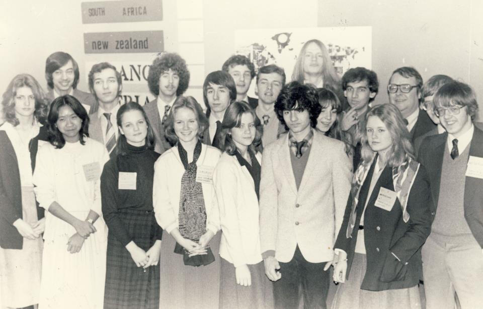 Mr. Vadala and one of his MUN groups.