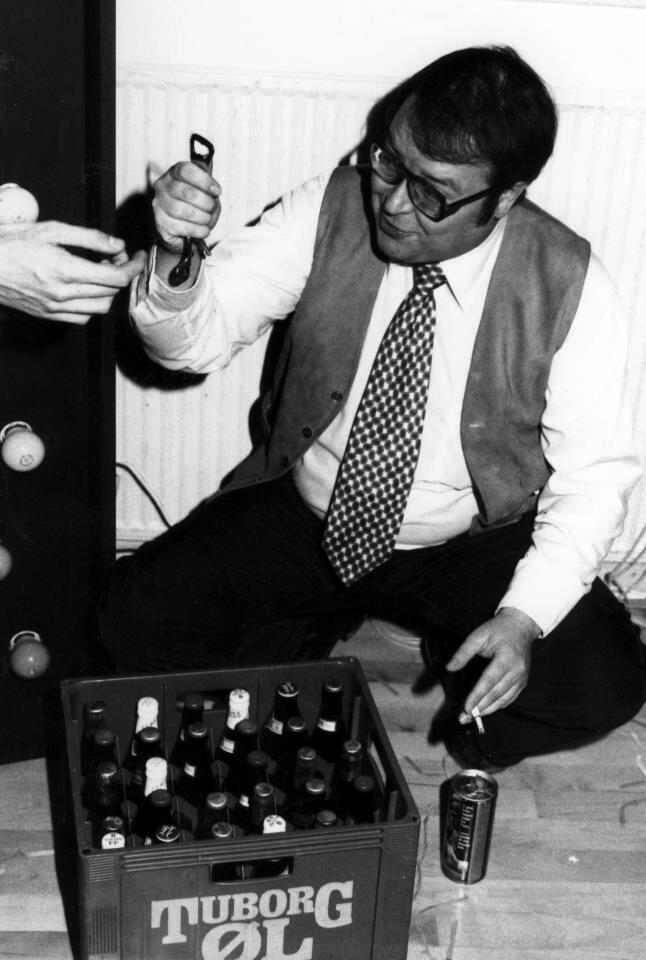 Mr. Vadala at a senior school dance.